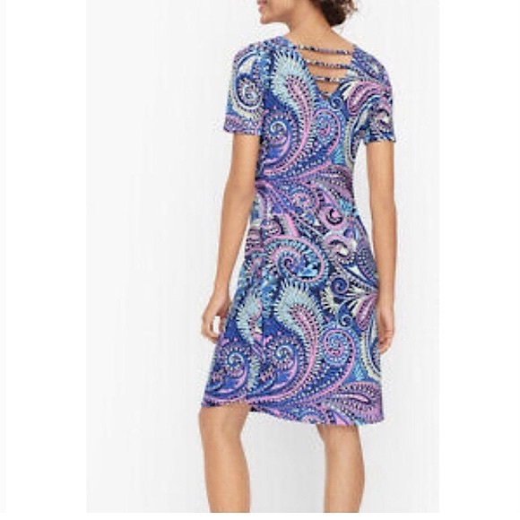 T by Talbots Ladder Back Summer Confetti Dress - Picture 2 of 12